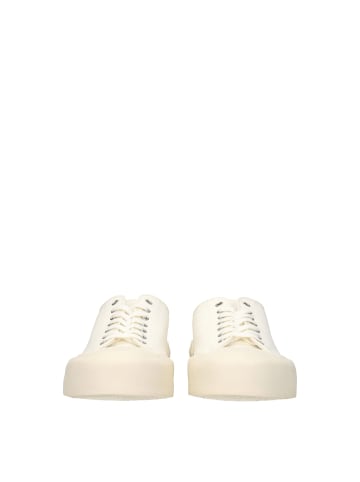 Jil Sander Beige Stoff Low Top Sneaker