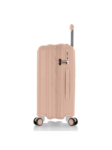 Heys AirLite 4 Rollen Kabinentrolley S 53 cm mit Dehnfalte in nude