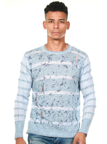 FIOCEO Pullover in hellblau