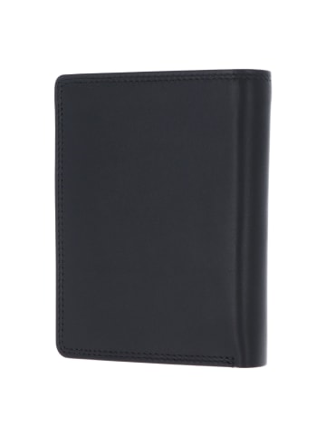 Golden Head Polo Geldbörse RFID Schutz Leder 12 cm in schwarz