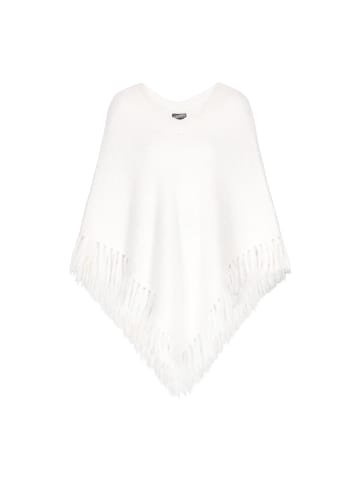 DreiMaster Women Poncho in offwhite