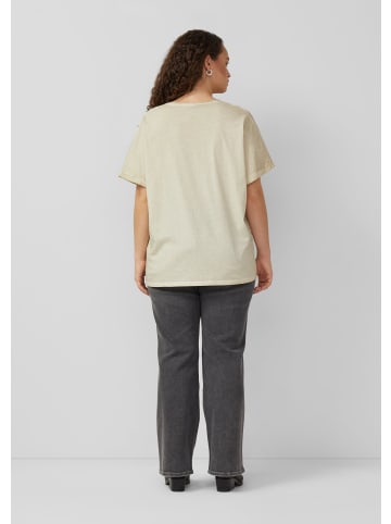QS T-Shirt  in  81D3_beige