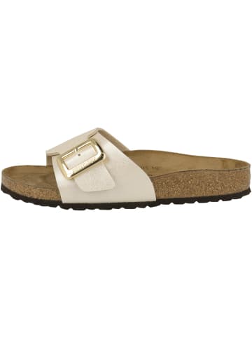 Birkenstock Sandale Catalina Cushion Buckle Birko-Flor schmal in weiss