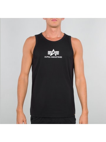 Alpha Industries T-Shirt "Basic Tank" in Schwarz