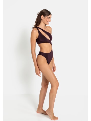 LSCN BY LASCANA Monokini in aubergine