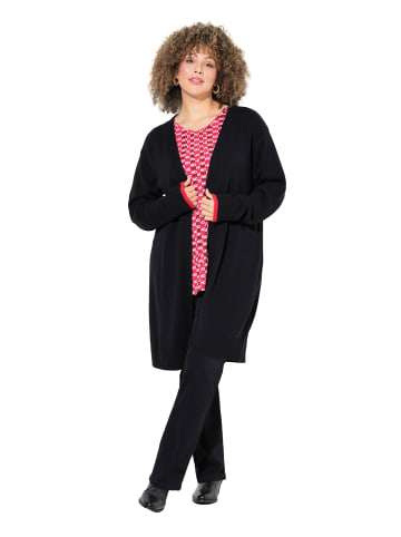 Ulla Popken Strickjacke in schwarz