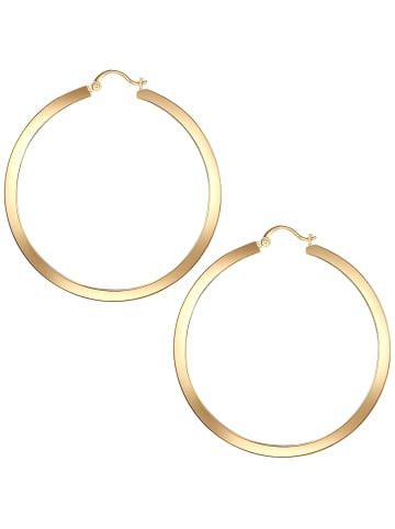 Lulu & Jane Creolen aus Metall-Legierung in gelbgold