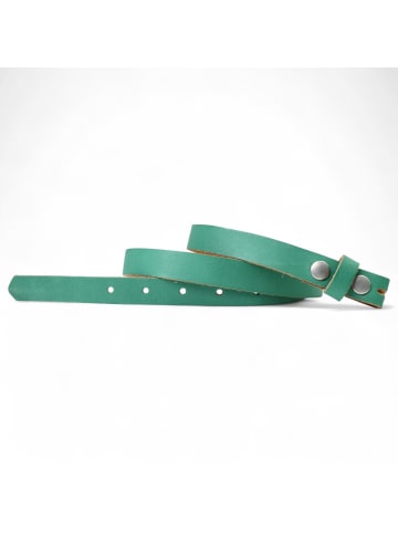 FRONHOFER Ledergürtel Wechselgürtel in Jade