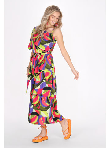 IZIA Women Dress in violet multicolor