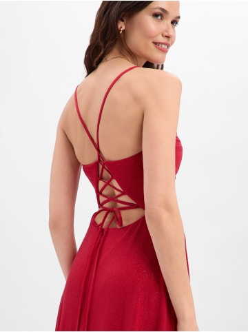 Marie Lund Abendkleid in rot - 0002