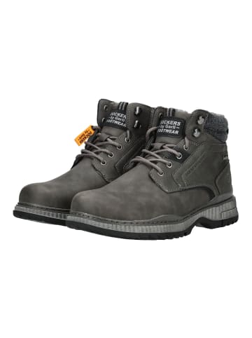 DOCKERS Stiefelette in Dunkelgrau