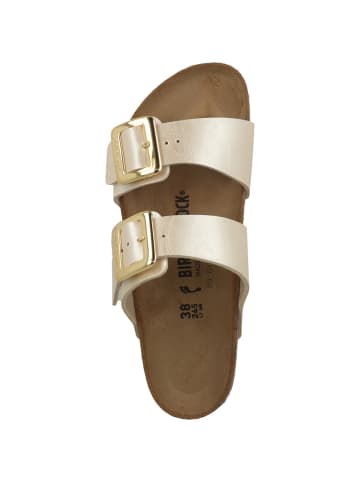 Birkenstock Sandale Sydney Cushion Buckle Birko-Flor Graceful schmal in weiss