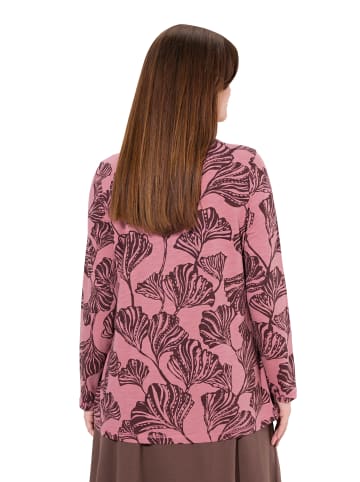 Ulla Popken Longshirt in altrosa