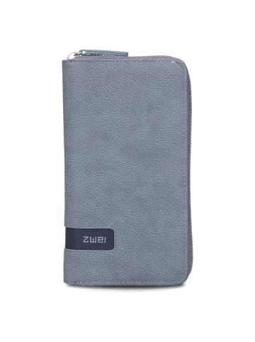 Zwei Mademoiselle MW2 - Geldbörse 15cc 20 cm (sage) in nubuk-sky