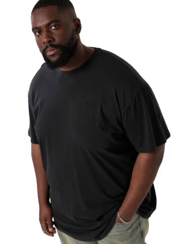 STHUGE Kurzarm T-Shirt in schwarz