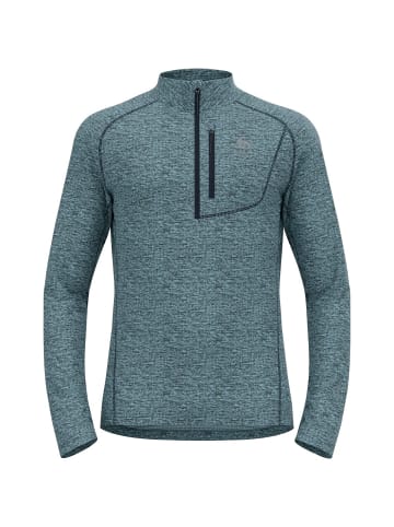 Odlo Mid layer 1/2 zip TENCIA in Rauchblau3495