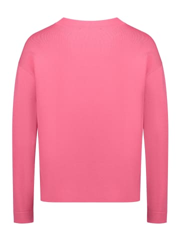 Betty Barclay Feinstrickpullover mit Seitenschlitzen in Pink