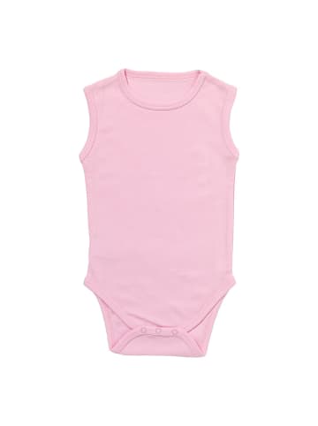 Schlummersack Baby-Bodys ärmellos 3er-Pack in Rosa