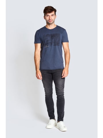 ZHRILL Herren T-Shirt ED in blau