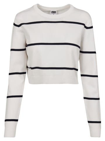 Urban Classics Urban Classics Rundhalsausschnitt in white/navy