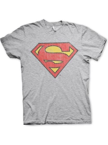 Superman T-Shirt in Grau