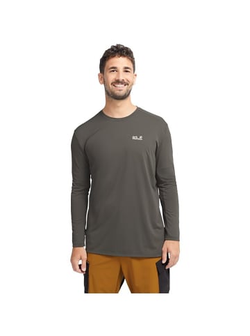 Jack Wolfskin T-Shirt PRELIGHT SUNCOOL LS M in Terra523
