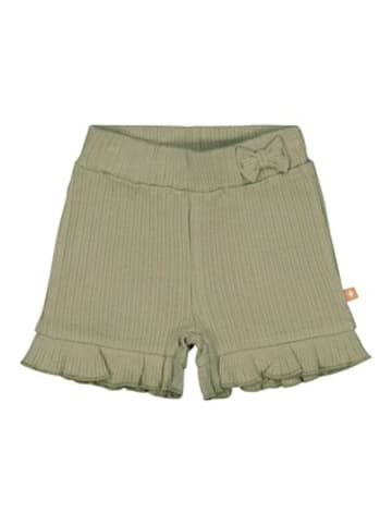 Feetje Shorts Rüschen Rippqualität in Khaki