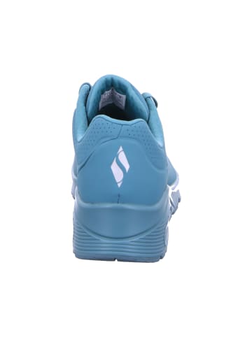 Skechers Lowtop-Sneaker UNO - STAND ON AIR in teal