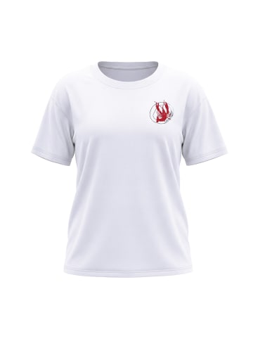 Ulla Popken Shirt in schneeweiß