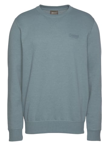 Man's World Sweatshirt in rauchblau-meliert
