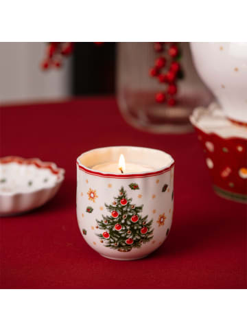 Villeroy & Boch Duftkerze Christmas Tree Toy's Delight in 9 cm in bunt