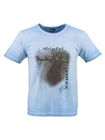 OS-Trachten T-Shirt Lyusop in kornblau