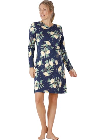 hajo Single-Jersey Nachthemd in marine