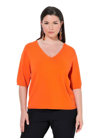 Ulla Popken Pullover in hellorange