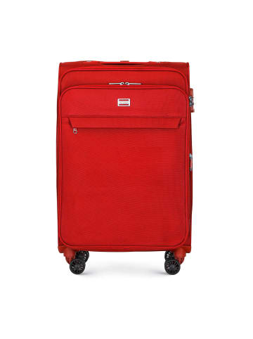 Wittchen Suitcase from polyester material (H) 68 x (B) 42,5 x (T) 27 cm in Red