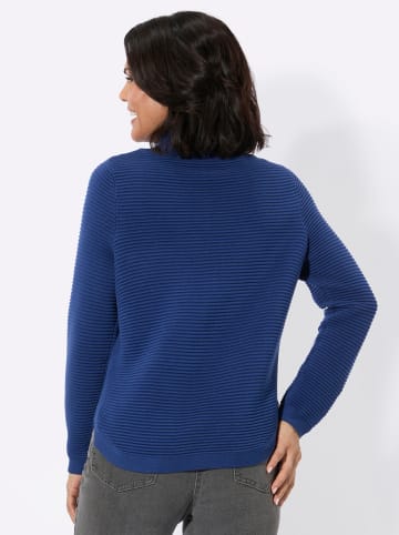 WITT WEIDEN Langarm-Pullover in royalblau