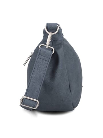 Zwei Mademoiselle.M Umhängetasche 34 cm in nubuk blue