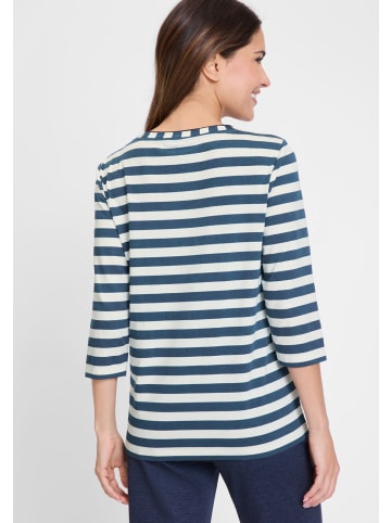 Olsen Shirt Hannah in marine ecru