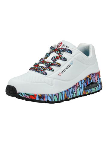Skechers Sneaker in Weiß Kombi