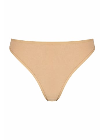 PETITE FLEUR String in beige, schwarz