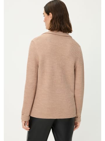 Olsen Strickcardigan in Warm Biscuit Melange