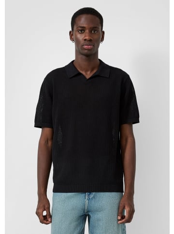 QS Polo-Shirt in 9999_schwarz