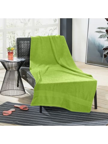 REDBEST Frottier Liegetuch Chicago in apfelgrün
