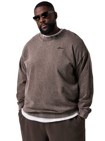 STHUGE Sweatshirt in kastanienbraun