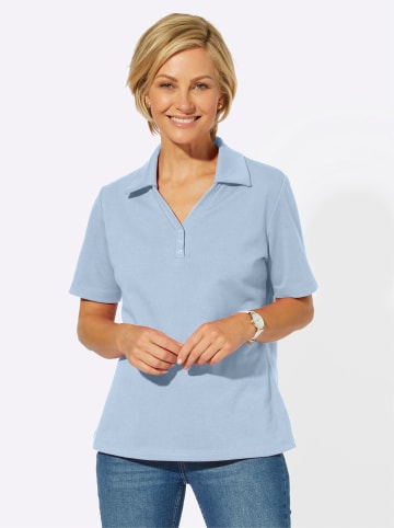 WITT WEIDEN Poloshirt in hellblau