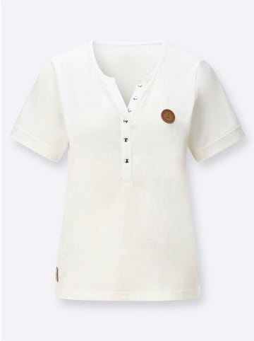 WITT WEIDEN Kurzarmshirt in ecru