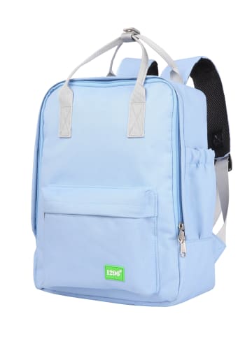 Hauptstadtkoffer blnbag U3 - kleiner Rucksack Damenrucksack Canvas Backpack robust in Hellblau