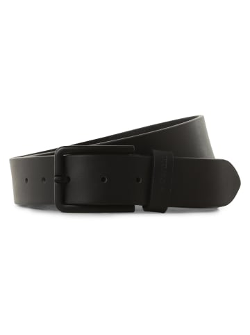 Pierre Cardin Ledergürtel in schwarz - 0001