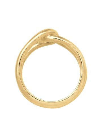 Elli Ring 925 Sterling Silber Knoten in Gold