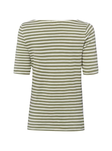 s.Oliver Shirt in oliv weiß - 0002